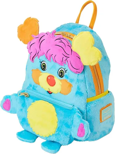 Vista 4 de Loungefly Mini mochila de felpa Hasbro Popples Cosplay, Azul, Mini mochila