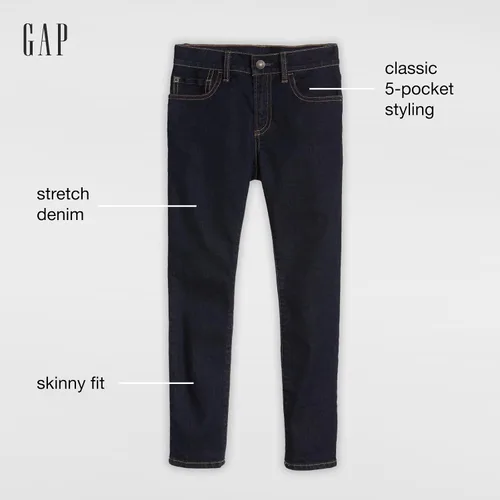Vista 2 de GAP Boys' Skinny Fit Jeans