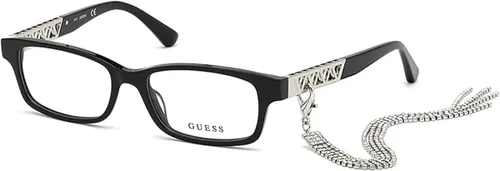 Vista 2 de Guess Marco GU-2785 001 Acetato - Metal Brillante Negro - Plata