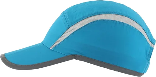 Vista 21 de connectyle plegable malla deportes cap con transpirable con rayas reflectantes Sun Runner Cap