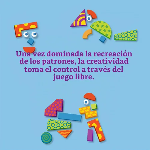 Vista 7 de MindWare Imagination Patterns - Juego de construcción magnético
