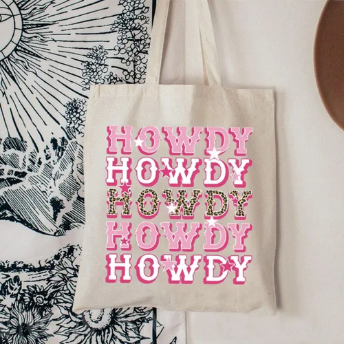 Vista 2 de TOBGB Howdy Gift - Bolsa de mano inspirada en Howdy Western Gifts Western Country Southern Cowgirl Gifts Western Cowgirl
