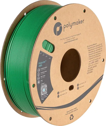Vista 41 de Polymaker Filamento ABS Pro para impresora 3D de 0.069 pulgadas, color negro, ABS de grado de ingeniería de 2.2 lbs con alta resistencia al calor