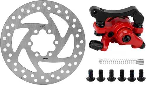 Vista 8 de Akozon Disco de freno, kit de pinza de disco de freno de 5.512 in de diámetro para scooter eléctrico