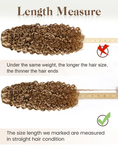 Vista 98 de Hetto . Extensiones de cabello humano rizado con clip, color #1 negro azabache, extensiones de cabello humano ondulado natural para cabeza completa