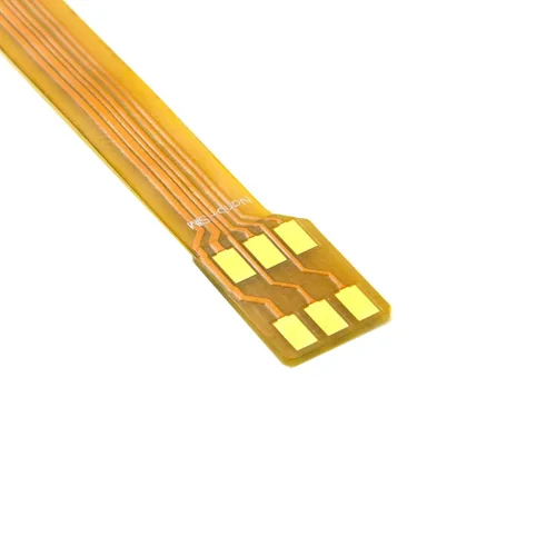 Vista 4 de chenyang Micro SIM Card a Nano SIM Kit macho a hembra Extensión suave plana FPC Cable Extender 3.9 in