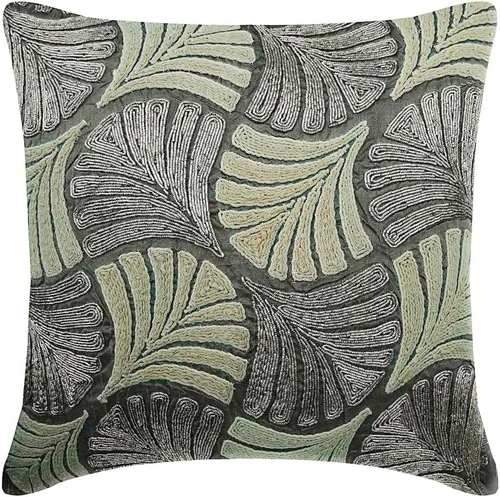Vista 7 de The HomeCentric Funda de almohada personalizada, fundas de almohada decorativas de 12 x 12 pulgadas (11.8 x 11.8 in), color plateado, fundas de 16.