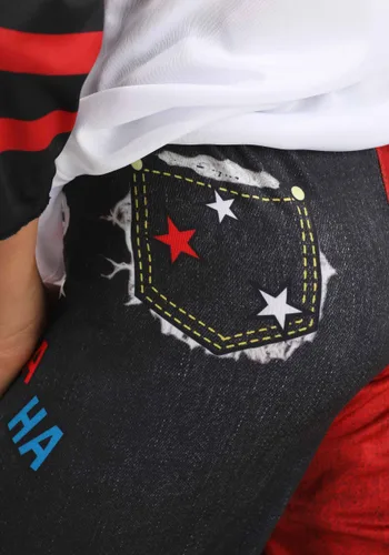 Vista 9 de Disfraz de Escuadrón Harley Quinn para Niña Multicolor