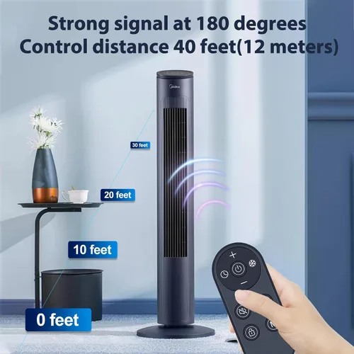 Vista 4 de Nuevo ventilador de control remoto reemplazo para ventilador PNTCK FTS015R, JRD FTS001R ventilador de torre enfriador de aire
