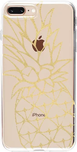 Vista 7 de Casely Funda para iPhone 6/7/8 Plus Bosque floral Flor de cerezo rojo Diseño clásico ultra delgado Flor de cerezo rojo floral