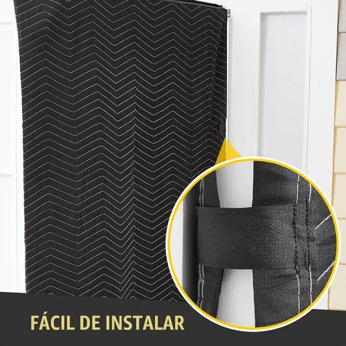 Vista 6 de Riakrum 1 manta acolchada de 39 x 79 pulgadas, lavable y reutilizable, protector de almohadilla de muebles de algodón y poliéster