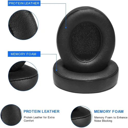 Vista 7 de Almohadillas de repuesto para Beats Studio 3 (A1914), auriculares inalámbricos Studio 3.0, almohadillas para auriculares, piezas de reparación