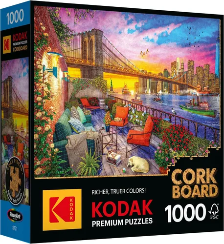 Vista 9 de RoseArt - Kodak Premium Cork - Inside The Gardener's Shed - Rompecabezas de 1000 piezas para adultos