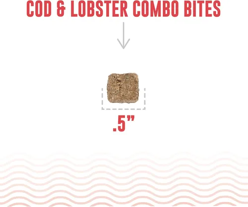 Vista 4 de Icelandic+ Bacalao y langosta Combo Bites - Golosinas para perros