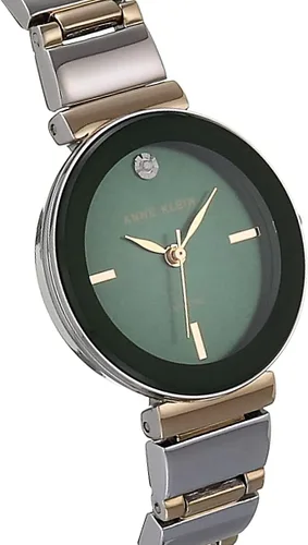 Vista 4 de Anne Klein - Reloj de pulsera para mujer con esfera de diamante auténtico