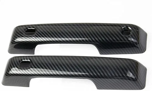 Vista 3 de Cubierta exterior de fibra de carbono para Ford F150 2021+ (puerta delantera)