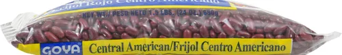 Vista 3 de Goya Frijoles rojos centroamericanos, secos, bolsa de 24 onzas