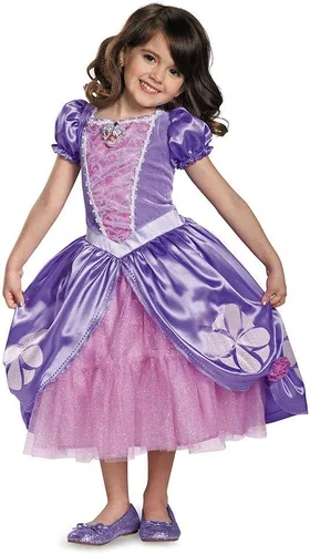 Vista 3 de Disfraz de la Princesa Sofía de Disney Junior de Disguise, S/2T, Rosado