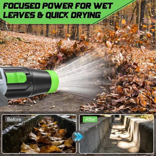 Vista 4 de Uniqwamo Boquilla de secado de automóvil compatible con boquilla sopladora de hojas EGO para modelos 530 575 580 615 650 765 670 – Protección contra