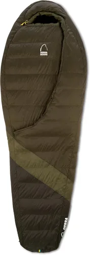Vista 11 de Sierra Designs Cloud - Saco de dormir de 20 grados DriDown ultraligero sin cremallera para mochileros y camping