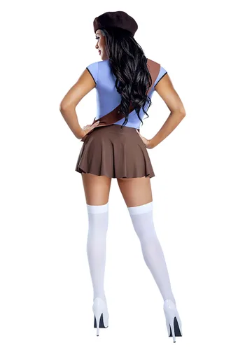 Vista 2 de Scout Brownie Especial Sexy para Mujer Multicolor