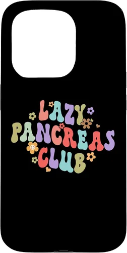Vista 14 de iPhone 16 Lazy Pancreas Club Diabetes Awareness Month T1D Diabetic Case
