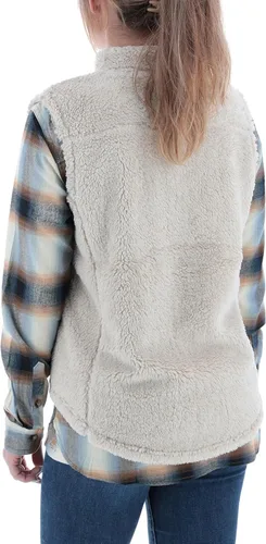 Vista 4 de Legendary Whitetails Chaleco de forro polar mullido para mujer