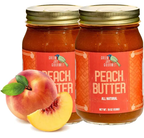 Vista 10 de Green Jay Gourmet Mantequilla de manzana - Untable de fruta 100% natural, sin gluten - Untable de manzana con manzanas, canela y especias