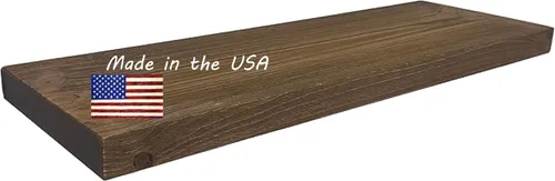 Vista 34 de joelsantiques Estantes flotantes de madera de 24 pulgadas para pared, 24 x Beige