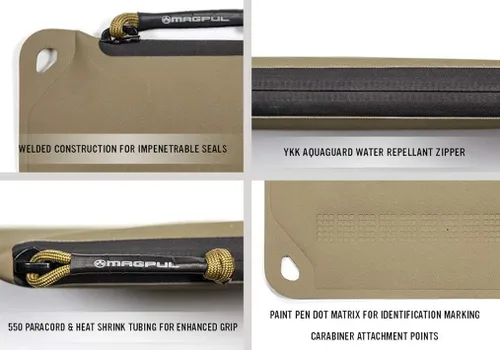 Vista 5 de Magpul DAKA - Bolsa con cremallera para equipo y herramientas tácticas