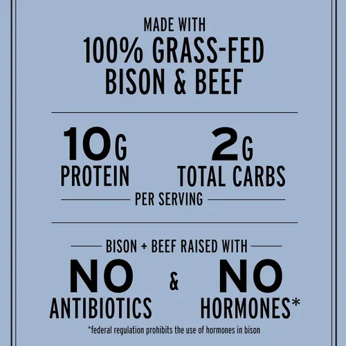 Vista 4 de EPIC Provisions Bison Beef - Barras de sal marina y pimienta, sin gluten