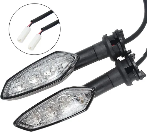 Vista 2 de Luces intermitentes intermitentes delanteras y traseras para motocicleta Yamaha FZ 16 250 FZS 150 FZ1 FZ8 Tenere 700 XSR Tracer 900/GT