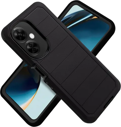 Vista 5 de Customerifrst - Funda para teléfono a prueba de golpes, compatible con OnePlus Nord N30 5G, con clip para cinturón, funda resistente de cuerpo Raya