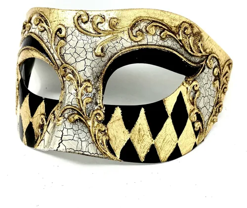 Vista 26 de Máscara de estilo steampunk para hombre, máscara de Mardi Gras, disfraz de Halloween, boda, fiesta, cosplay