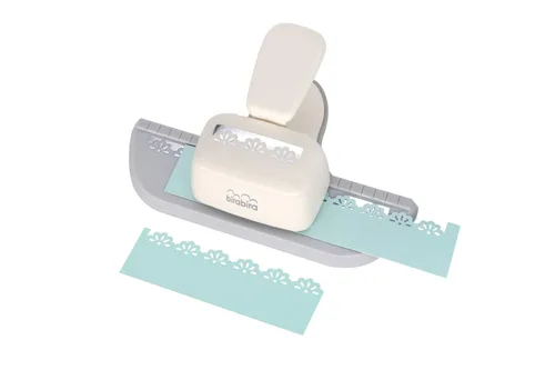 Vista 4 de Bira Craft Perforadora de papel de borde continuo para álbumes de recortes, tarjetas, artes (ángeles)