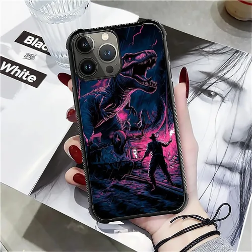 Vista 341 de Funda compatible con iPhone 15, diseño de elefantes africanos, diseño increíble a prueba de golpes, antiarañazos, carcasa trasera de policarbonato