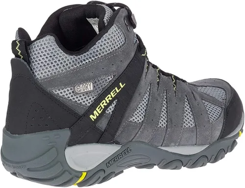 Vista 8 de Merrell Accentor Mid Vent - Botas de senderismo impermeables para hombre, nutriaAleutian