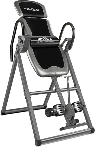 Vista 8 de Innova Health and Fitness Inversion Table with Adjustable Headrest, Reversible Ankle Holders, and 300 lb Weight Capacity