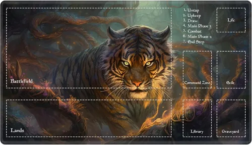 Vista 113 de Alfombra de juego con zonas para juego de cartas MTG, alfombras de juego de mesa, alfombras de juego de mesa de Magic, 61x35.5 cm, alfombra de juego