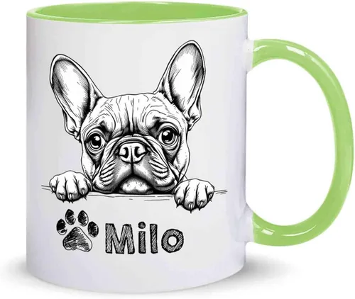 Vista 11 de Taza de café de perro Cocker Spaniel americano con nombre personalizado, tazas personalizadas de perro Cocker Spaniel americano, regalos de Cocker