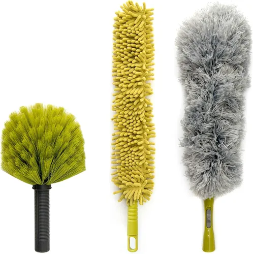 Vista 20 de DOCA - Poste telescópico de 5 a 12 pies, poste de extensión para limpieza, plumero de plumas, kit de lavado de ventanas, rodillo de pintura