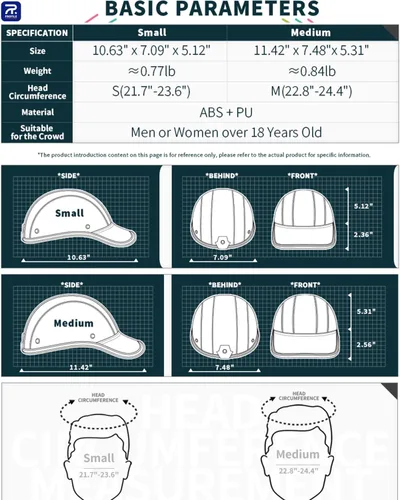 Vista 7 de Casco de béisbol para adultos, estilo urbano, de piel sintética, estilo retro, para golf, casco de viaje urbano de perfil bajo para hombres y mujeres