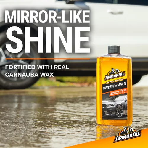 Vista 3 de Armor All Ultra Shine - Lavado de autos y cera para autos, 16 onzas
