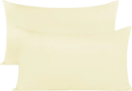 Vista 5 de Funda de almohada de lujo para niños pequeños de 12 x 16 pulgadas, 100% algodón egipcio de 800 hilos, funda de almohada suave y pequeña