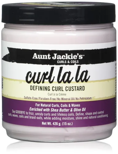 Vista 13 de Crema para definición de rizos Curl La La de Aunt Jackie, 15 oz