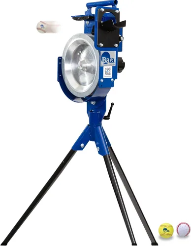 Vista 7 de BATA Baseball and Softball Combo Wheel Pitching Machine, Youth and Adult Automatic Pitch Machine for Baseballs and Softballs, Practice Training