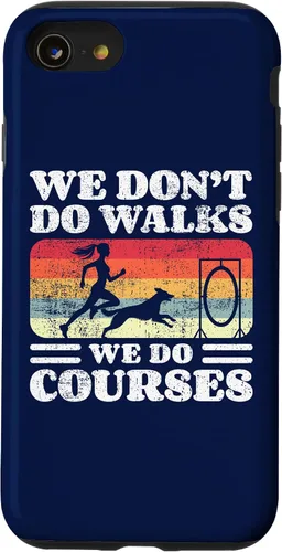Vista 13 de iPhone 15 Agility Handler - Dog Agility Courses - Humor Dog Agility Case