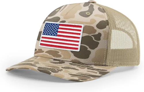 Vista 136 de Joe's USA Richardson 112 - Gorras de camionero con parche gráfico personalizado - Gorras estructuradas de cinco y seis paneles Richardson Premium
