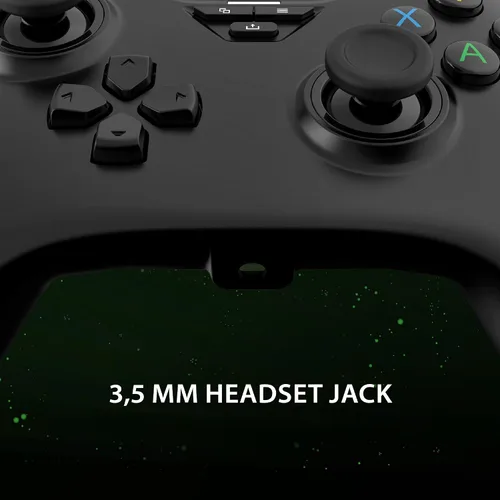 Vista 6 de Snakebyte Wired Video Game Controller - Xbox Series XS, Xbox One & PC - Officially Licensed Gamepad Base X - Hall Effect Sensors for Precision