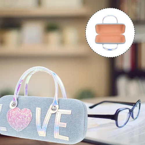 Vista 9 de Healifty Estuche para gafas de sol para niños, estuche para gafas, carcasa dura con asa